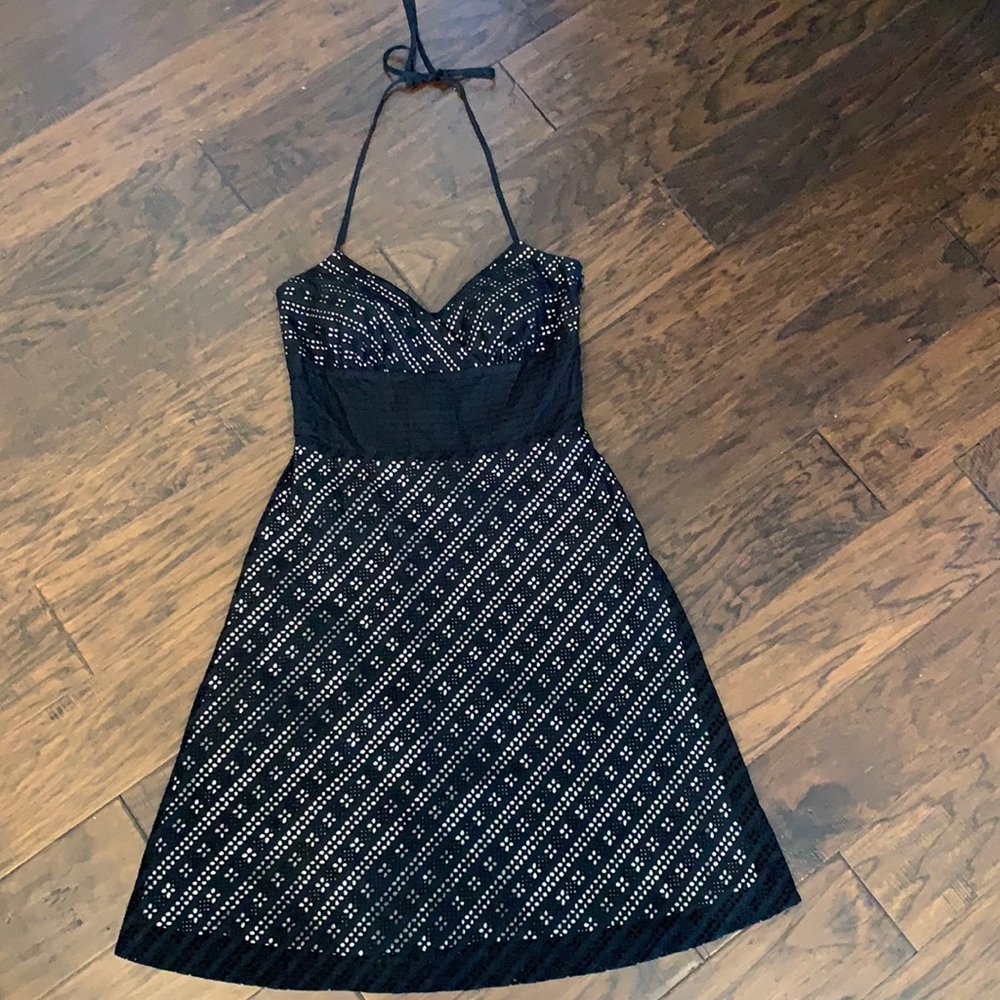 White House Black Market halter dress